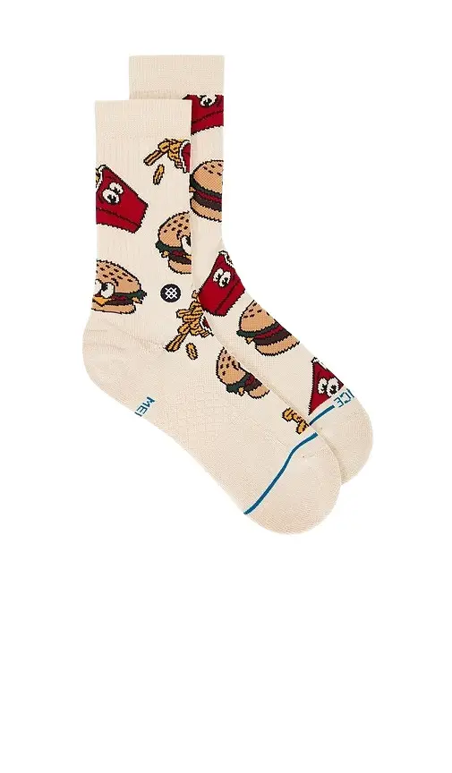 Stance Combo Meal Crew Socks