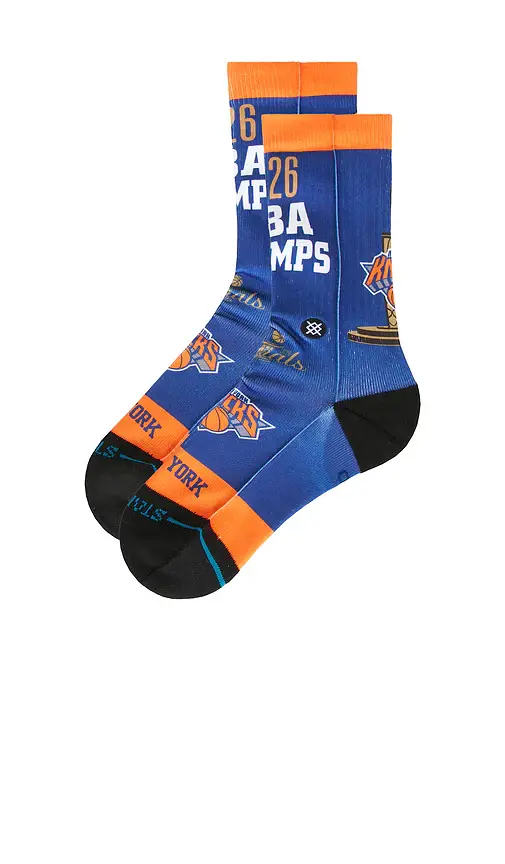 Stance Knicks 26 Champs Crew Socks | Thumbnail 2 Stance Knicks 26 Champs Crew Socks | Thumbnail 2