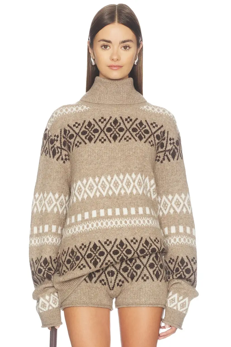 Kelsey Fairisle Sweater
