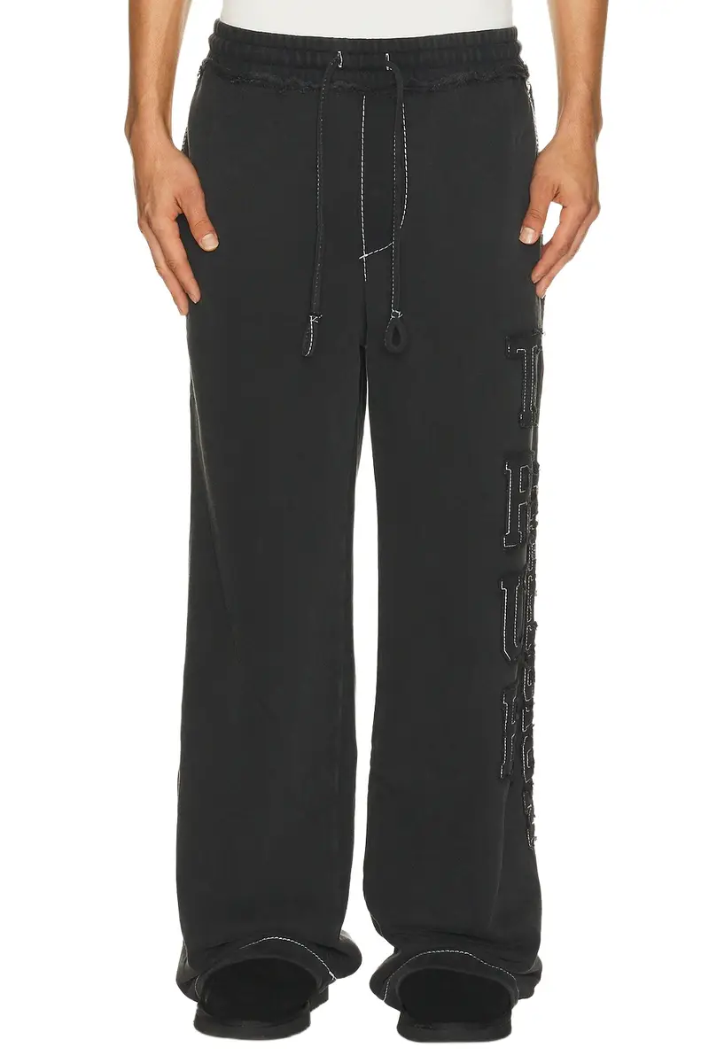Applique Big T Baggy Sweatpants Applique Big T Baggy Sweatpants