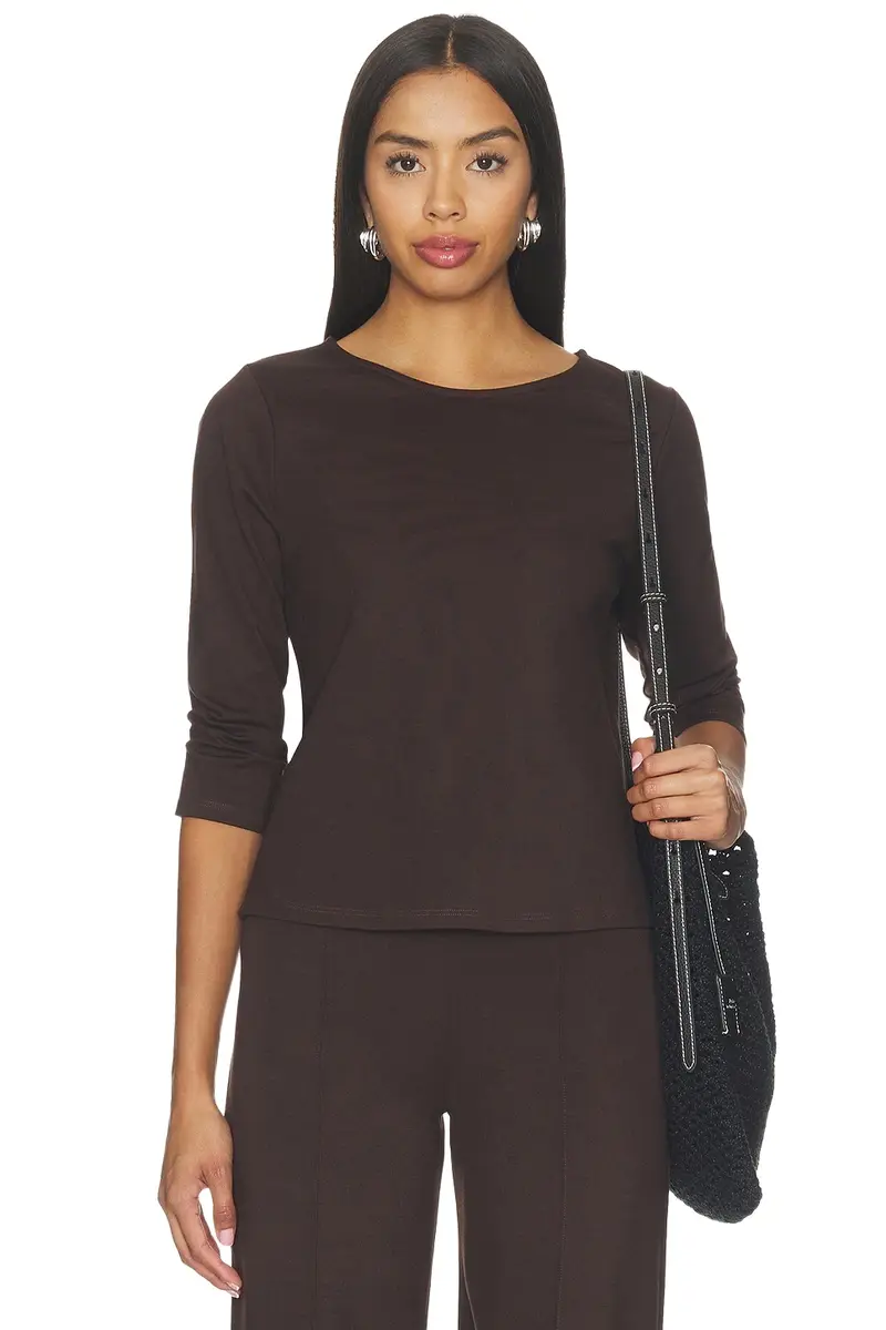 Ripley Rader Ponte Knit 3/4 Sleeve Top