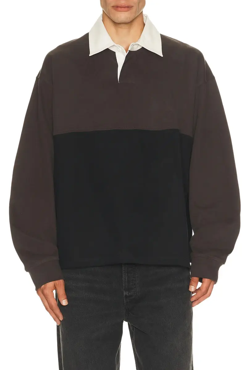 AGOLDE Blocked Rugby Shirt