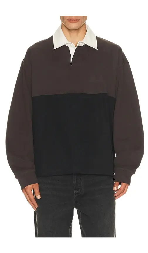 AGOLDE Blocked Rugby Shirt