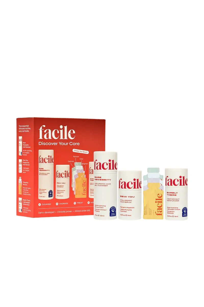 Facile Skincare Discover Your Core Set