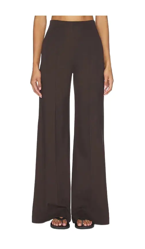 Ripley Rader Ponte Knit Long Wide Leg Pant