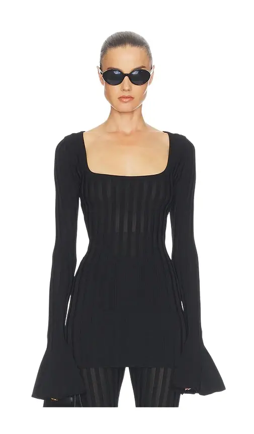Helsa Kayleigh Flared Tunic