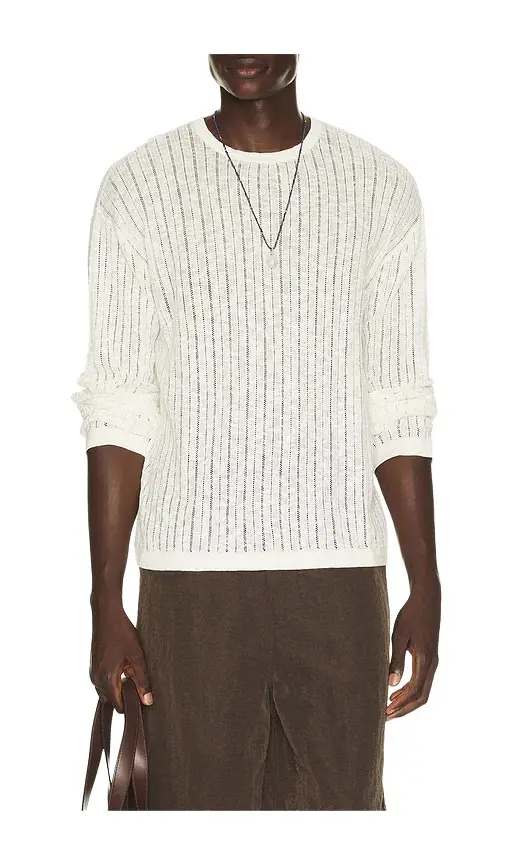 Commas Pointelle Knit Sweater