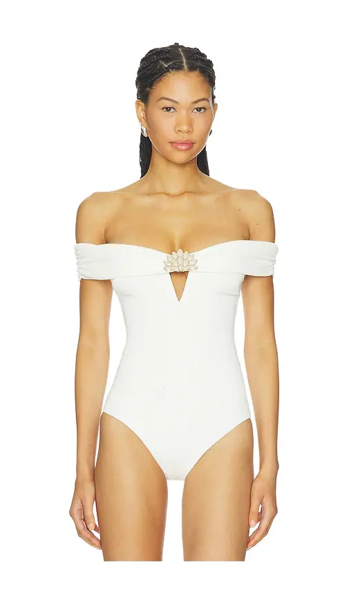 PatBo Cora Knit Off Shoulder Bodysuit | Thumbnail 2 PatBo Cora Knit Off Shoulder Bodysuit | Thumbnail 2