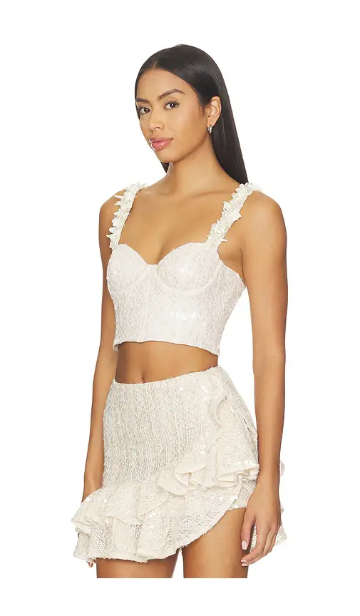 PatBo Lara Crochet Corset Top | Thumbnail 2 PatBo Lara Crochet Corset Top | Thumbnail 2