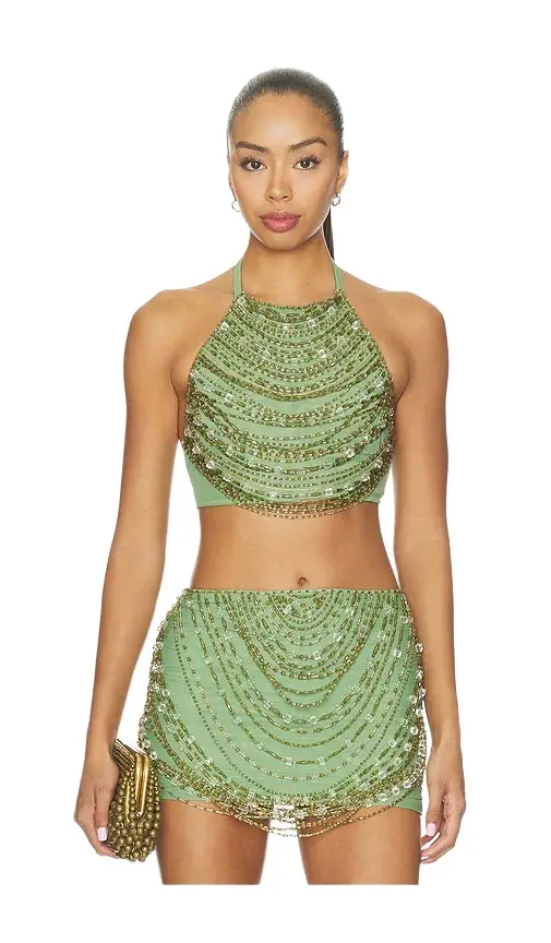 PatBo Linea Embroidery Top