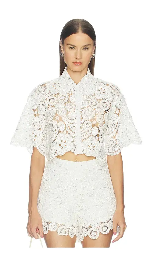 Gal Embroidery Top