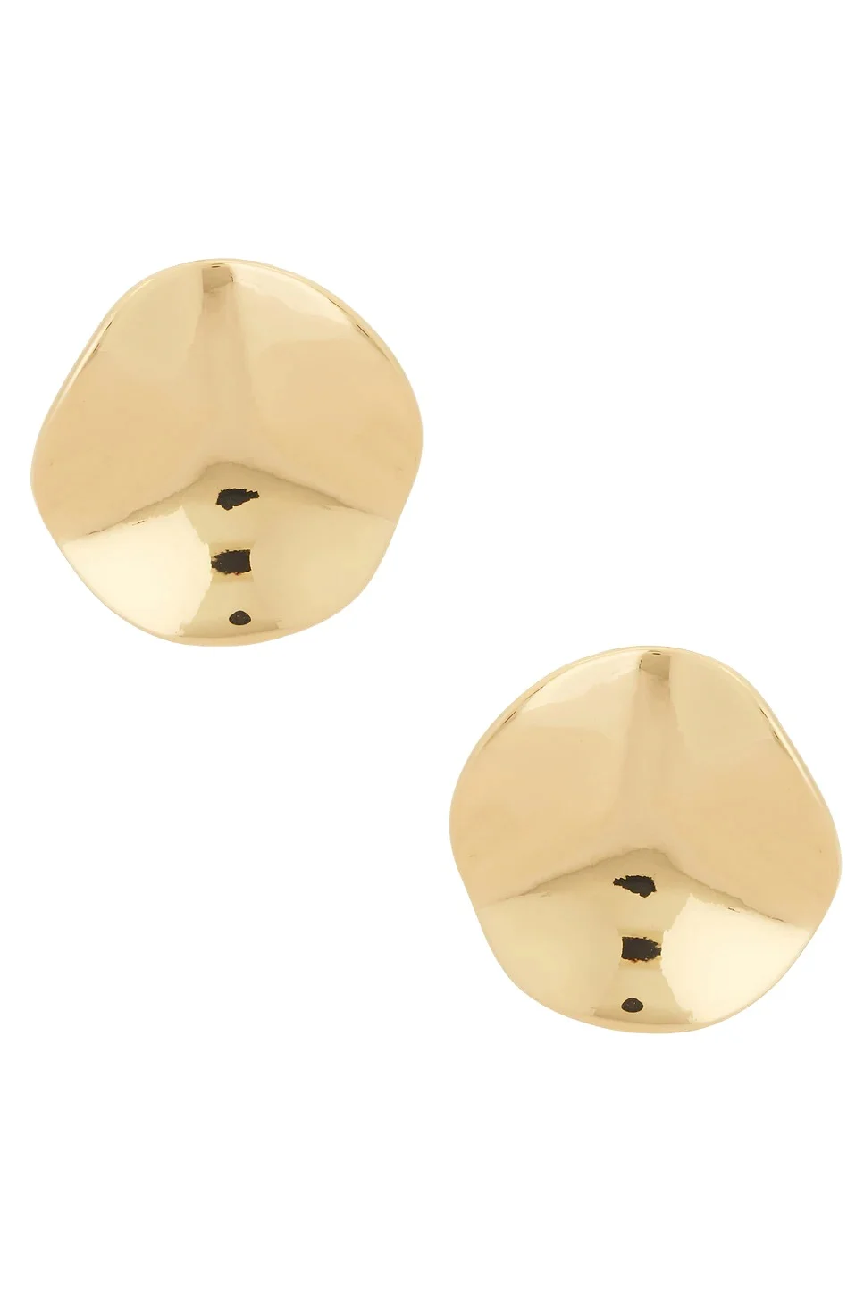 Molten Disc Stud Earrings Molten Disc Stud Earrings