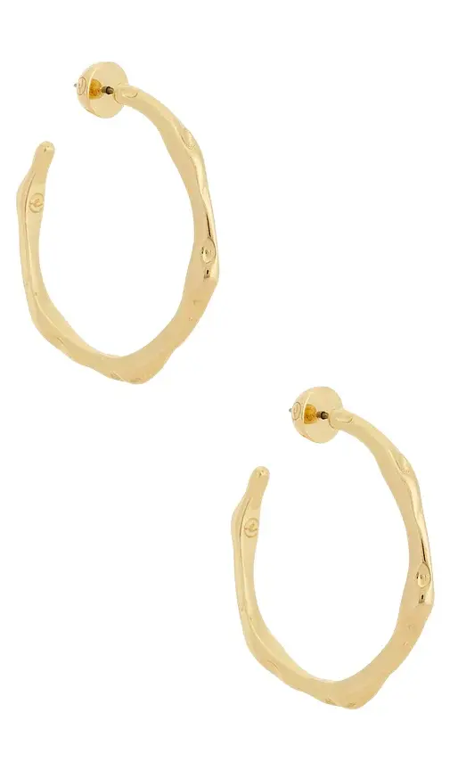 Ettika Classical Wave Hoops