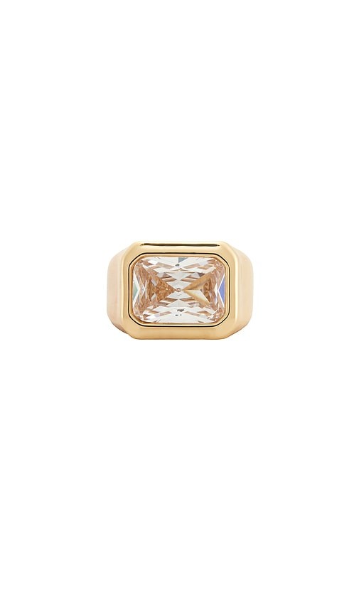 Ettika Crystal Signet Ring