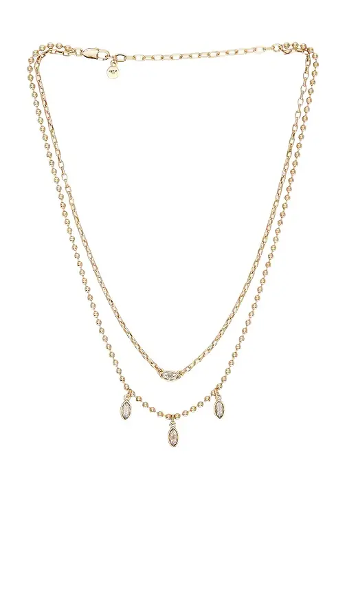 Mini Crystal Charm Necklace Mini Crystal Charm Necklace