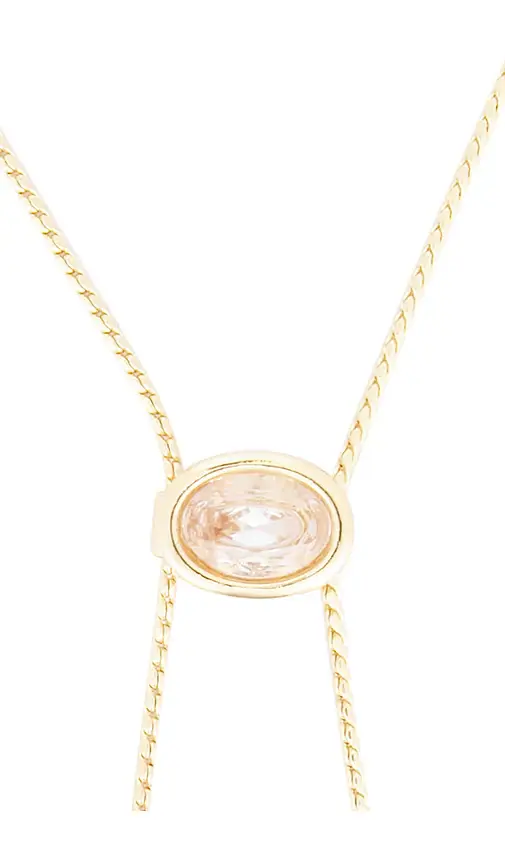 Ettika Crystal Bezel Bolo Necklace | Thumbnail 2