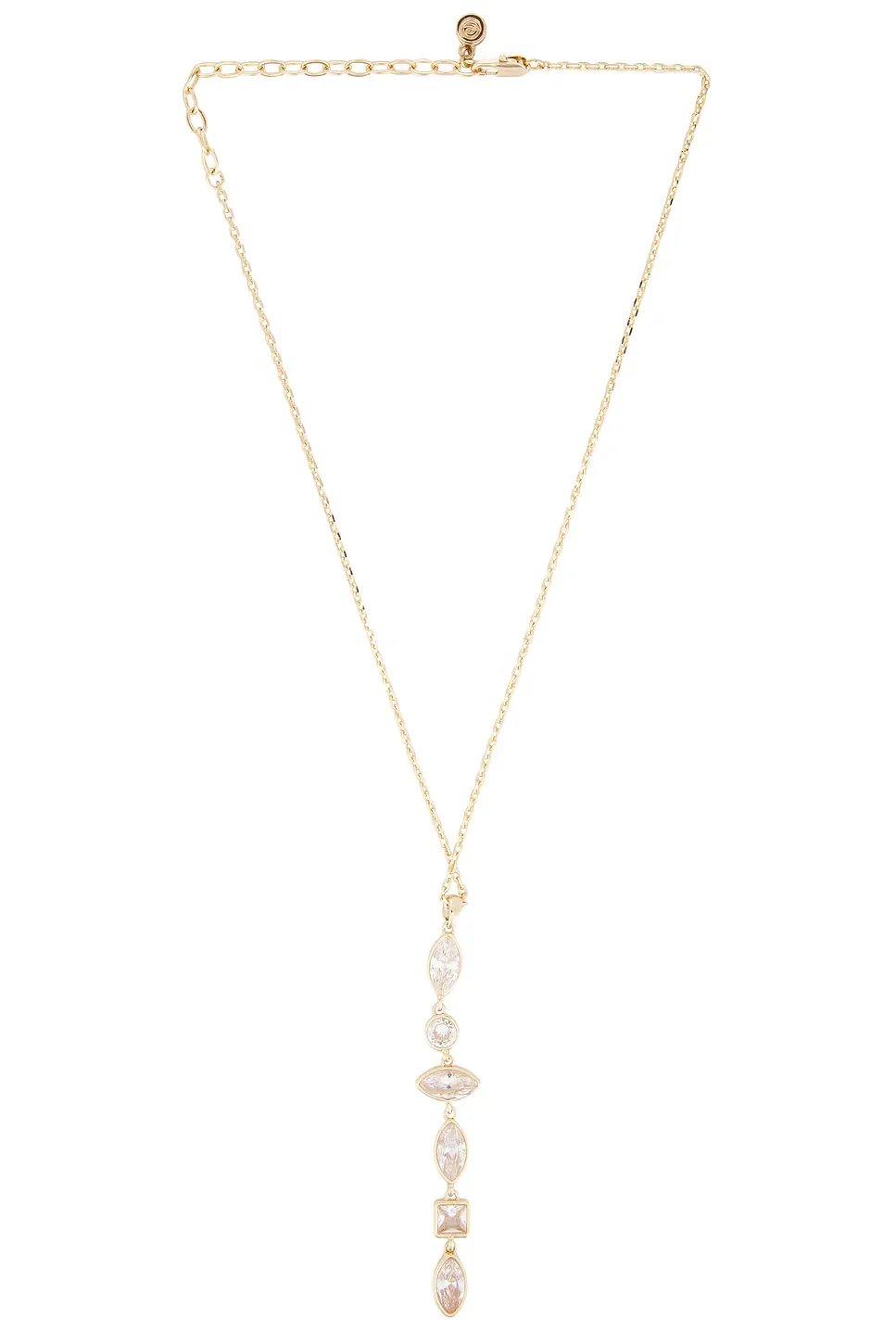 Bezel-set Multi-stone Necklace