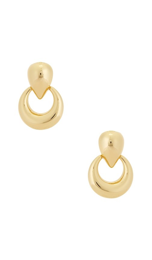 Ettika Mini Door Knocker Earrings