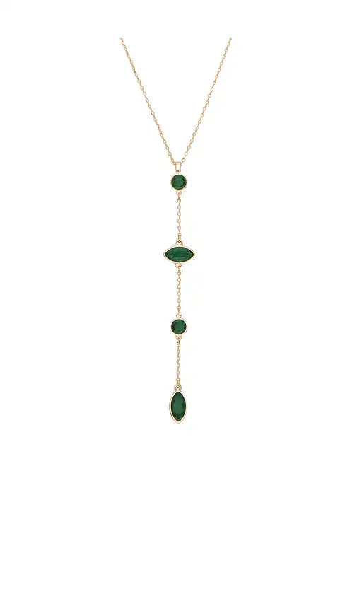 Ettika Crystal Cascade Lariat Necklace | Thumbnail 2