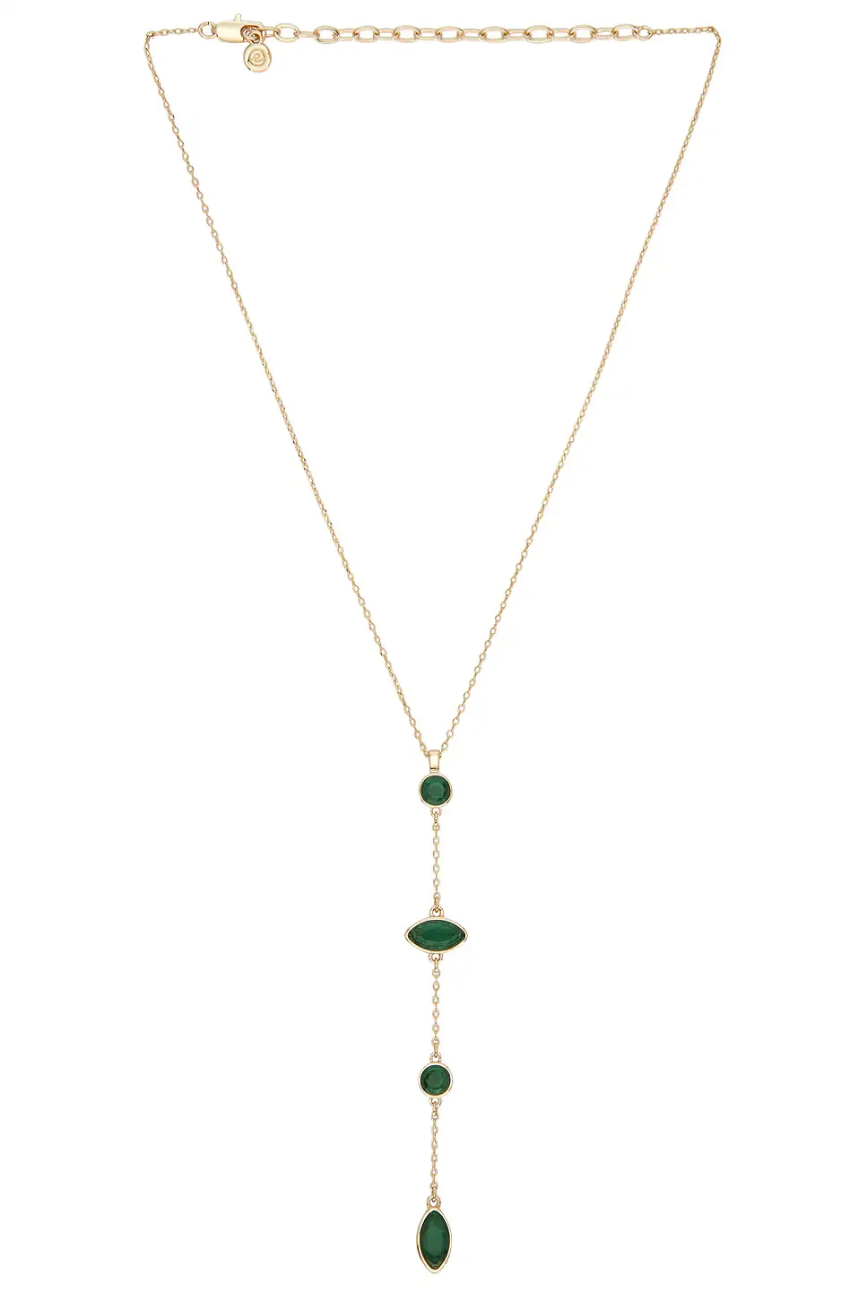 Crystal Cascade Lariat Necklace Crystal Cascade Lariat Necklace