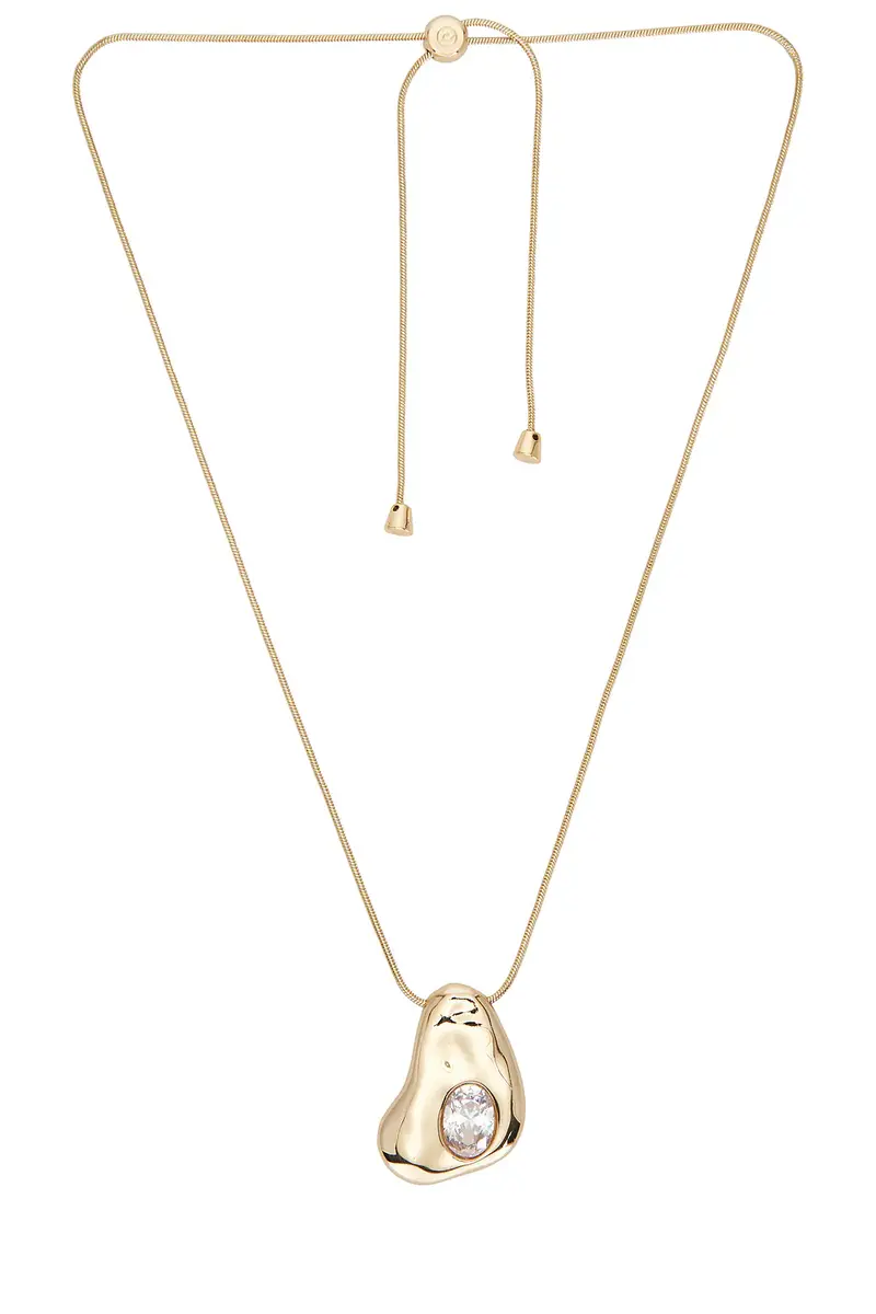 Molten Crystal Pendant Necklace Molten Crystal Pendant Necklace