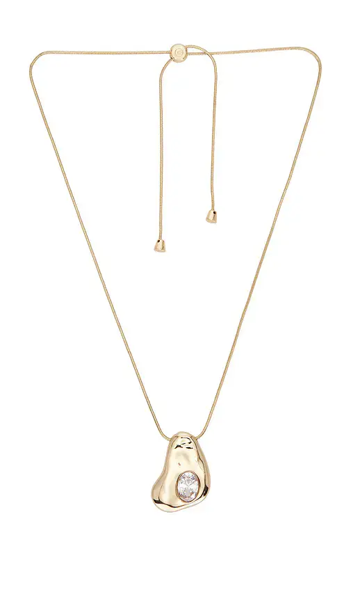 Molten Crystal Pendant Necklace Molten Crystal Pendant Necklace