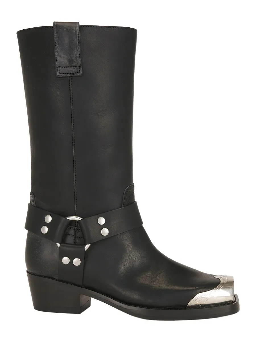 Paris Texas Roxy Embellished Toe Boot
