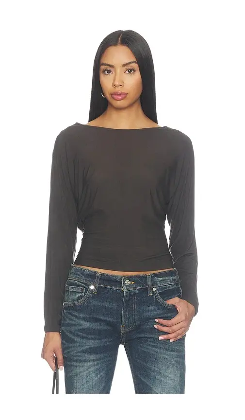 EB Denim Zinnia Long Sleeve Top