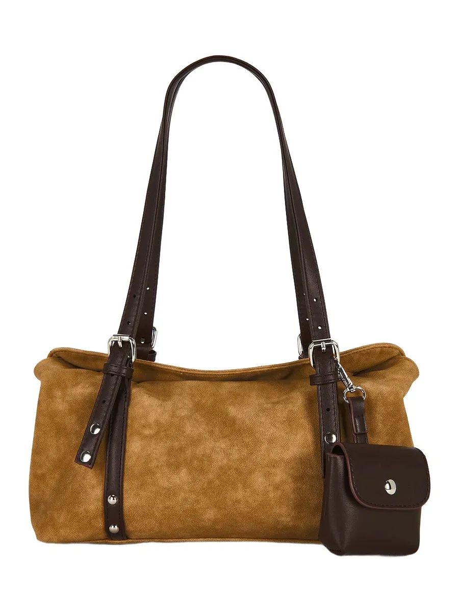 Suede Shoulder Bag Suede Shoulder Bag