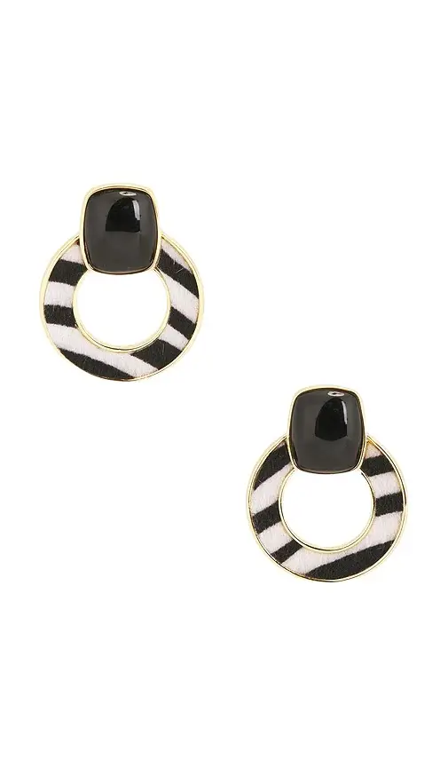Zebra Knockers Earrings Zebra Knockers Earrings