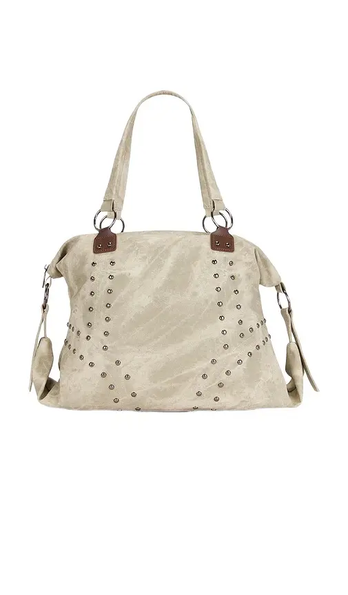 8 Other Reasons Slouchy Faux Leather Tote Bag