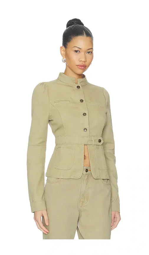 LIONESS Brooklyn Denim Jacket | Thumbnail 2 LIONESS Brooklyn Denim Jacket | Thumbnail 2
