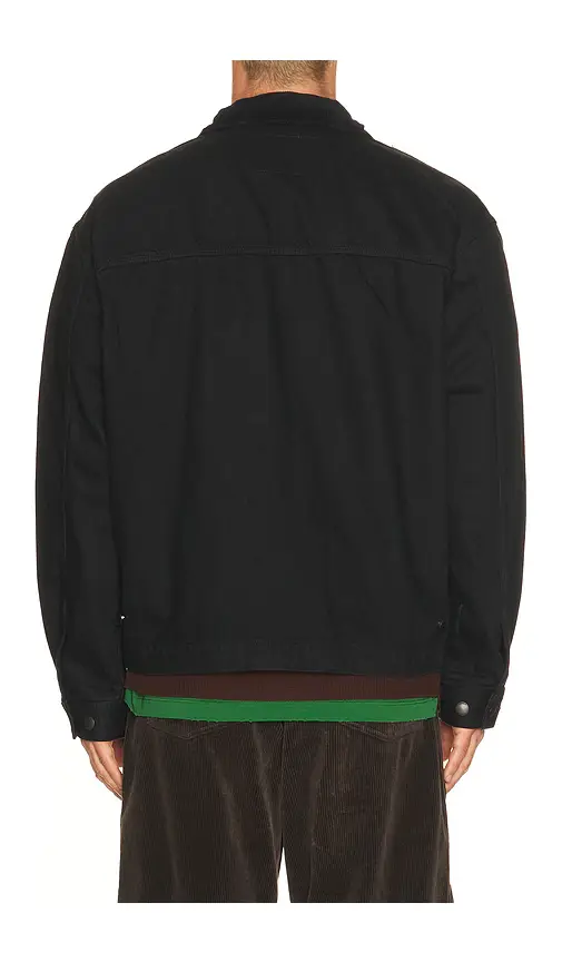 vowels Garment Dyed Zip Up Jacket | Thumbnail 2