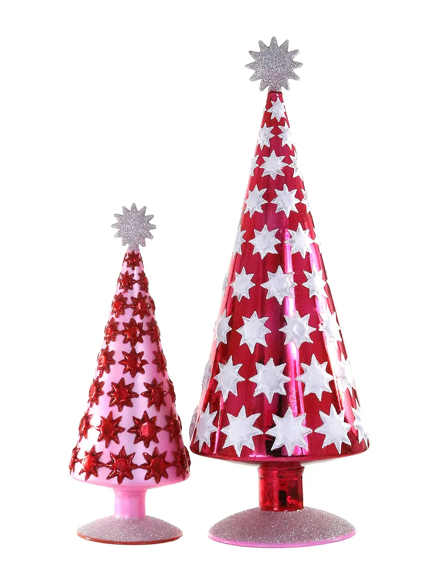 Cody Foster & Co Etoile Tree Ornament Set Of 2