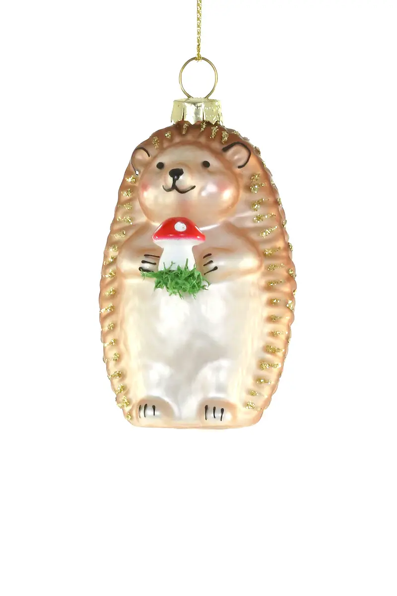 Cody Foster & Co Woodfield Hedgehog Ornament