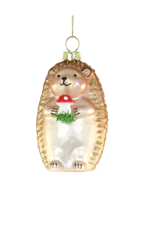 Cody Foster & Co Woodfield Hedgehog Ornament