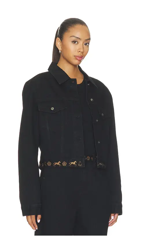 Understated Leather Back On The Horse Jacket | Thumbnail 2 Understated Leather Back On The Horse Jacket | Thumbnail 2