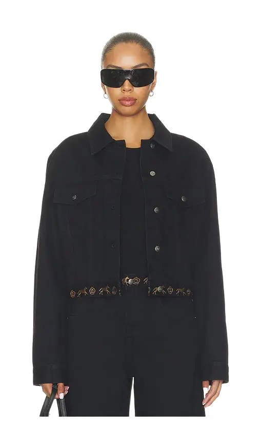 Understated Leather Back On The Horse Jacket