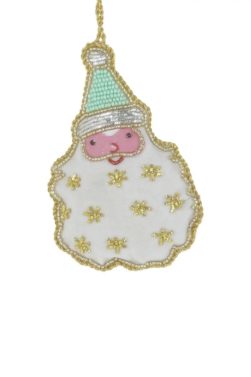 Cody Foster & Co Santa Ornament