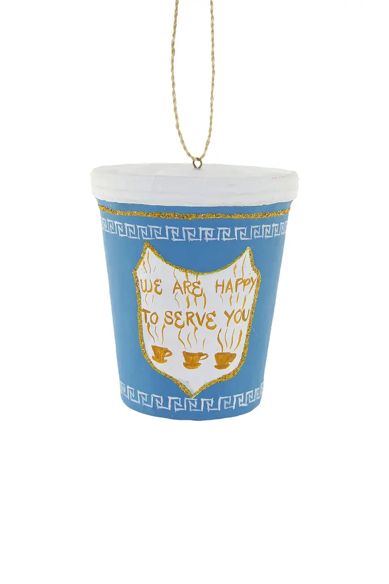 Cody Foster & Co NYC Deli Cup Ornament
