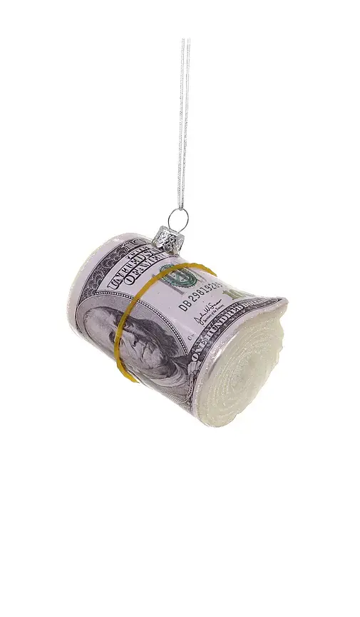 Cody Foster & Co Roll Of Cash Ornament