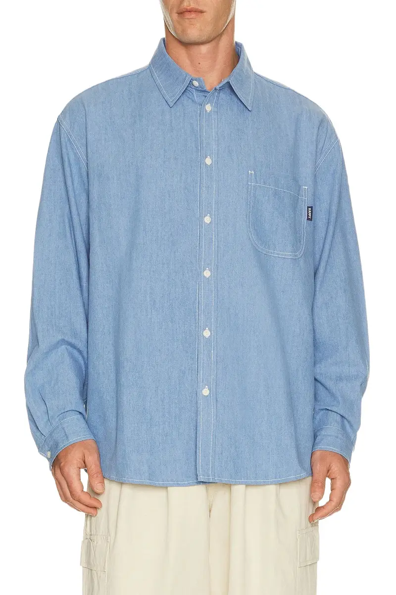 Relaxed Chambray Shirt Relaxed Chambray Shirt