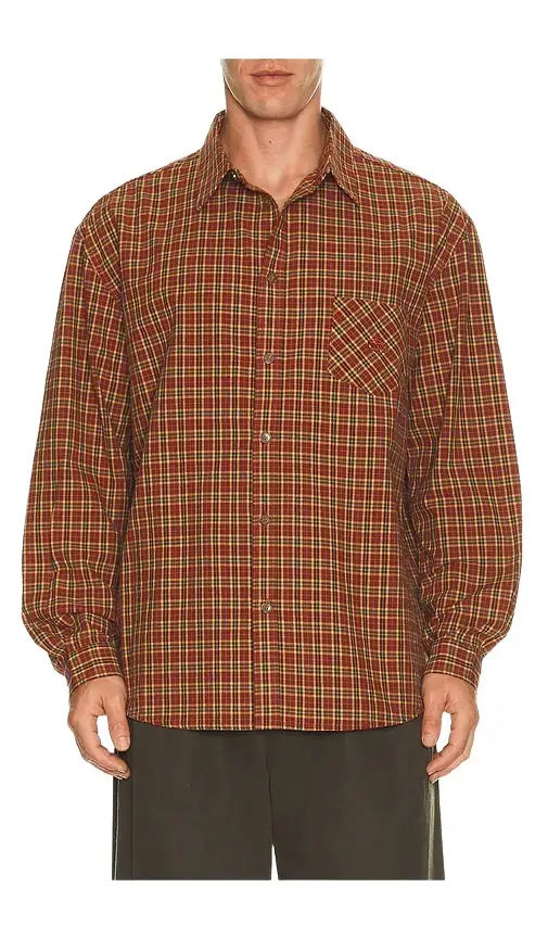 KAPPY DESIGN Omad Plaid Shirt