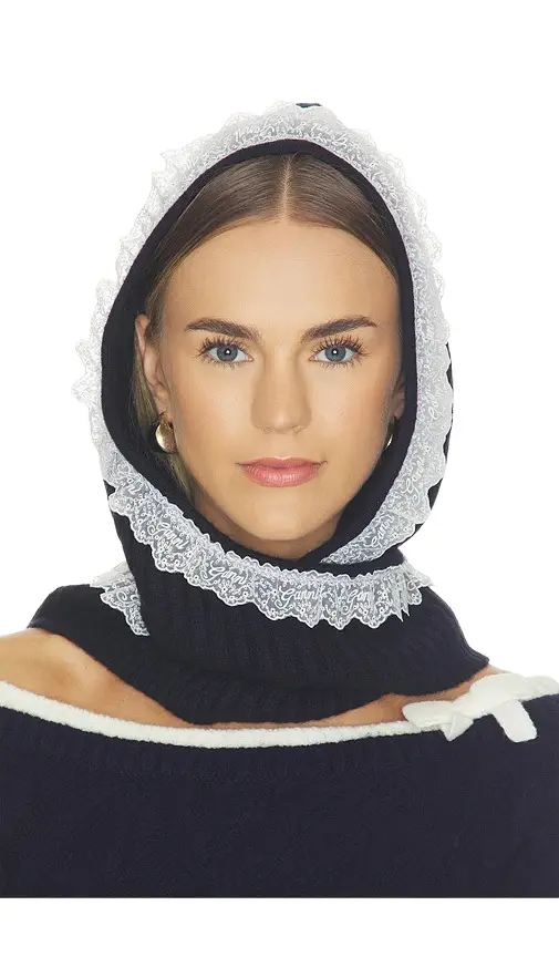 Compact Wool Balaclava Lace