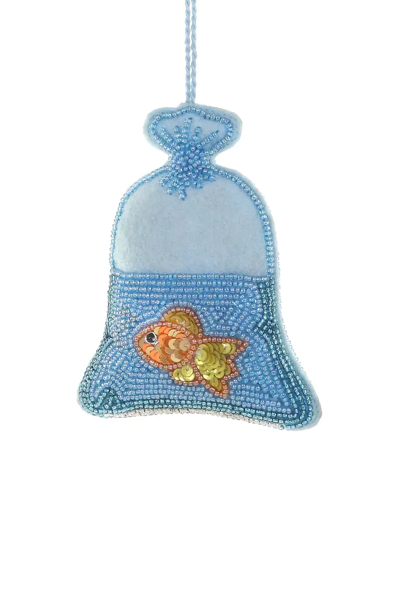 Cody Foster & Co Pet Store Goldfish Ornament