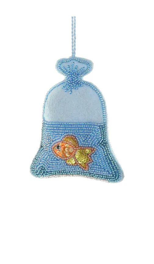 Cody Foster & Co Pet Store Goldfish Ornament