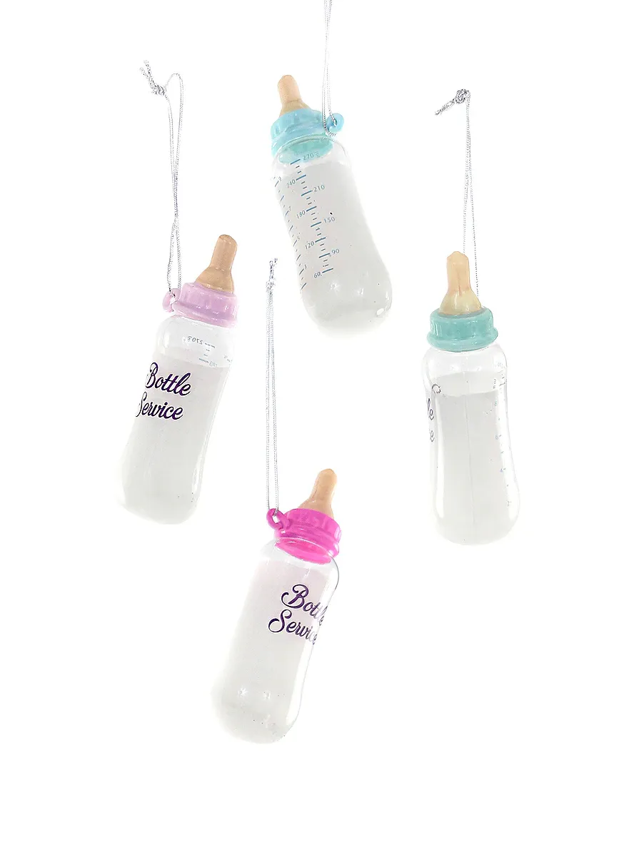 Cody Foster & Co Bottle Service Ornament Set Of 4