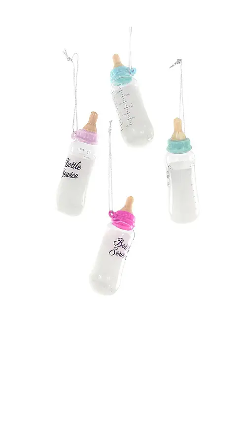 Cody Foster & Co Bottle Service Ornament Set Of 4