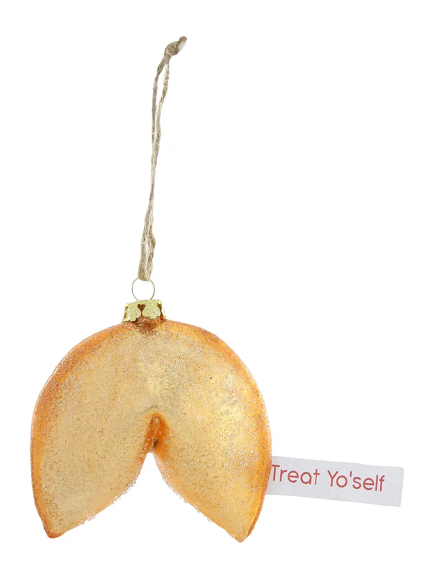 Cody Foster & Co Treat Yo Self Fortune Cookie Ornament
