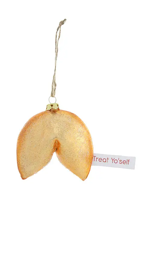 Cody Foster & Co Treat Yo Self Fortune Cookie Ornament